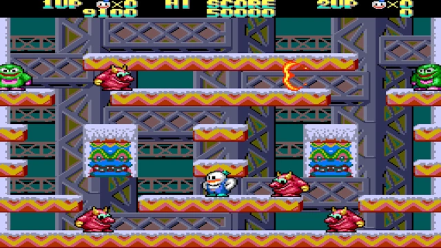 Snow Bros. Classic Collection screenshot 2