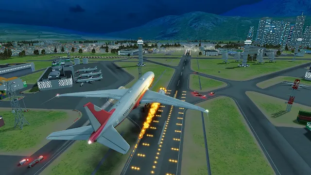 Airplane Flight Simulator : Dangerous Landings screenshot 5