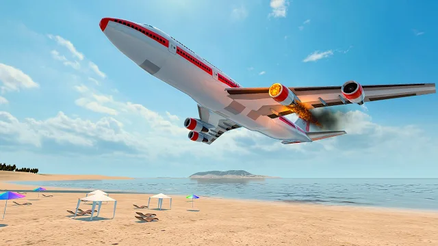 Airplane Flight Simulator : Dangerous Landings screenshot 6