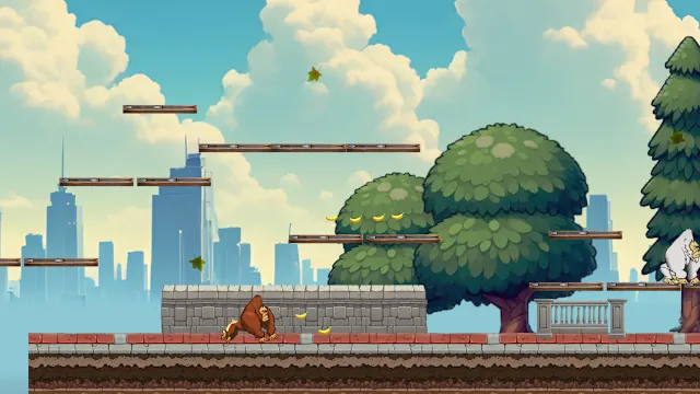 Monkey Kong In New-York screenshot 2
