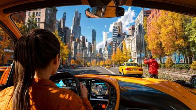 Taxi Driver Simulation 2025 screenshot 2