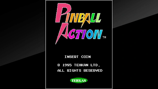 Arcade Archives PINBALL ACTION screenshot 1