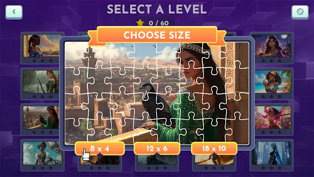 Princesses Lylop: Royal Puzzle Challenge screenshot 1