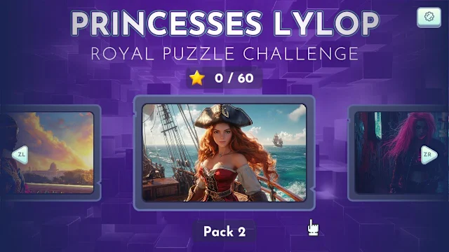 Princesses Lylop: Royal Puzzle Challenge screenshot 0