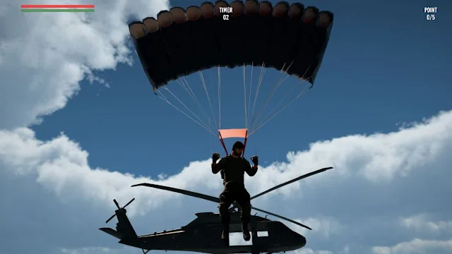 Sky Diving: Parachute Flight Simulator screenshot 3