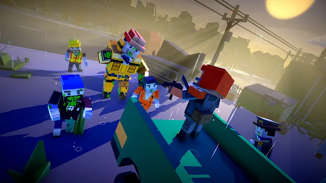 Zombie Blocks: Pixel Shooter Gun screenshot 5