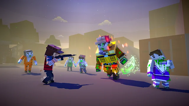 Zombie Blocks: Pixel Shooter Gun screenshot 6