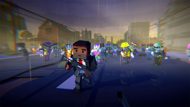 Zombie Blocks: Pixel Shooter Gun screenshot 1