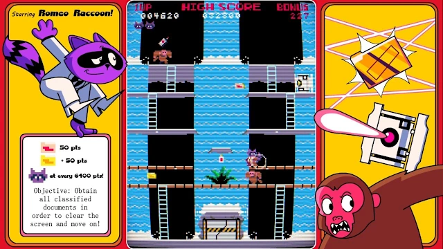 Super Spy Raccoon screenshot 2