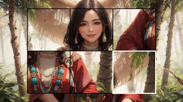 Sugoi Girls: Tribal Crush screenshot 0