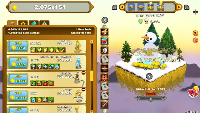Clicker Heroes screenshot 5
