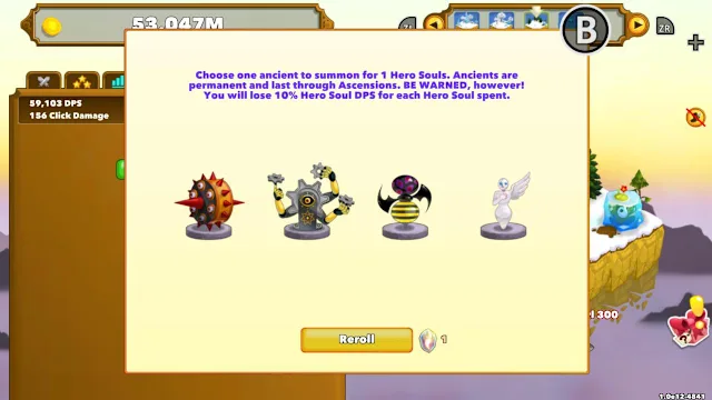Clicker Heroes screenshot 2