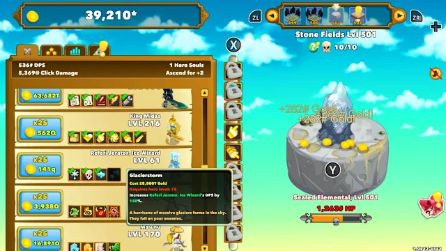 Clicker Heroes screenshot 3