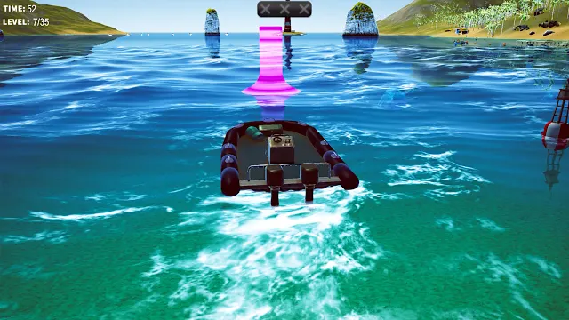Ocean Driving: Boat Parking Simulator screenshot 2