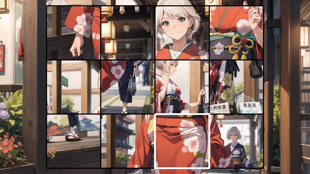 Anime Girls: Natty New Year screenshot 2