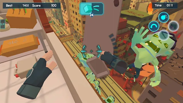 Throw Anything: Zombie Invaders screenshot 5
