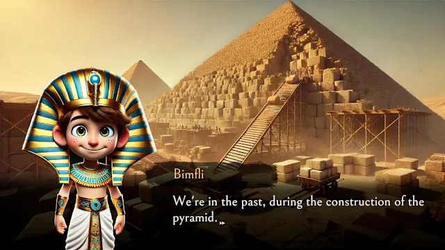 Bimfli & His Time Travels: Egypt screenshot 0