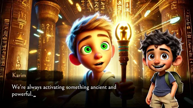 Bimfli & His Time Travels: Egypt screenshot 4