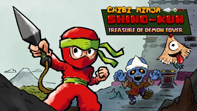 Chibi Ninja Shino-kun Treasure of Demon Tower