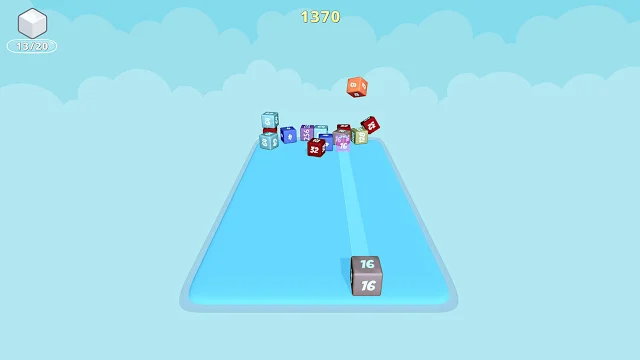 Sliding Cubes 2048 Mania screenshot 2