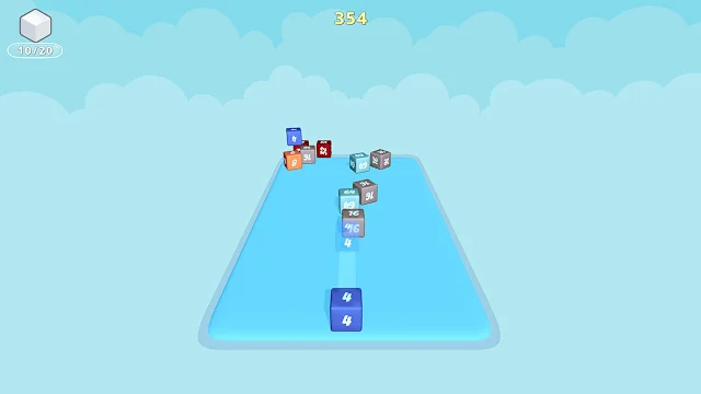 Sliding Cubes 2048 Mania screenshot 1