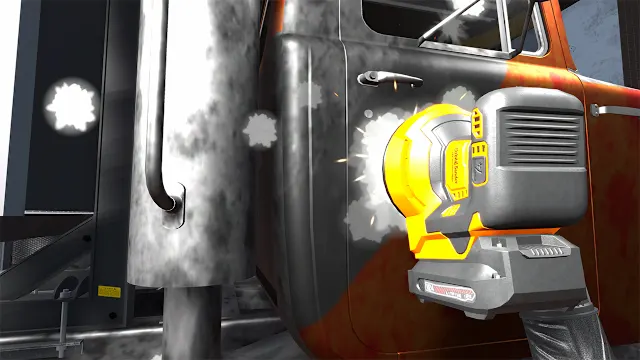 Truck Mechanic Sim 2025 screenshot 2