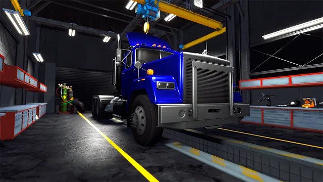 Truck Mechanic Sim 2025 screenshot 4