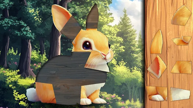 Puzzle Adventures - Forest Animals screenshot 5
