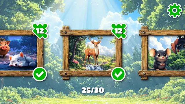 Puzzle Adventures - Forest Animals screenshot 2