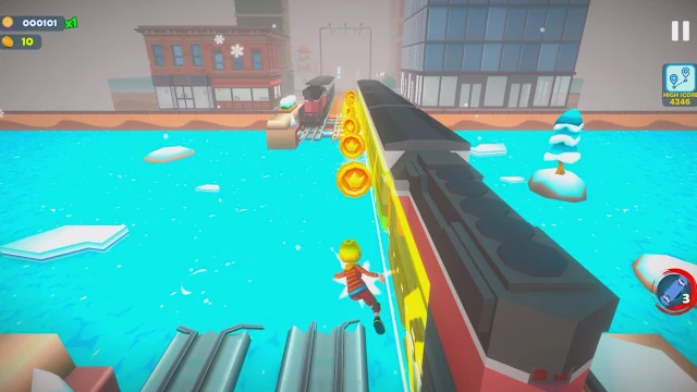 Subway Sprint Girl screenshot 2