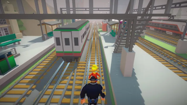 Subway Sprint Girl screenshot 1