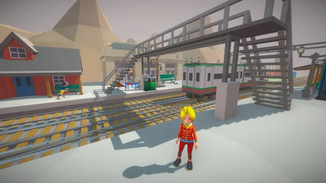 Subway Sprint Girl screenshot 0
