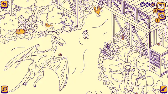 Cats and Seek : Dino Park screenshot 2