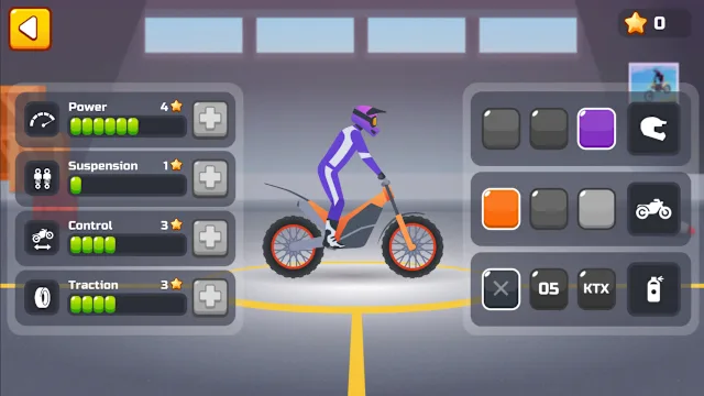 Hill Climb on a Motorcycle screenshot 1