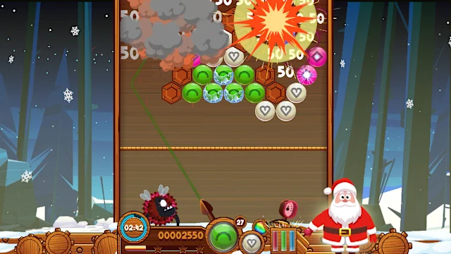 X-MAS Bubble Mania screenshot 0