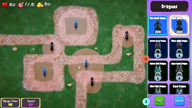 Dragons vs. Balloons TD screenshot 4