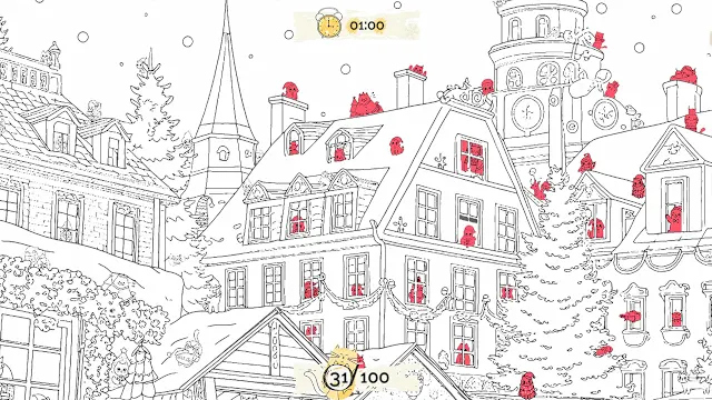 Hidden Cats on Christmas screenshot 1