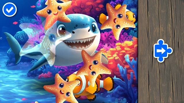 Puzzle Adventures - Sea Animals screenshot 4