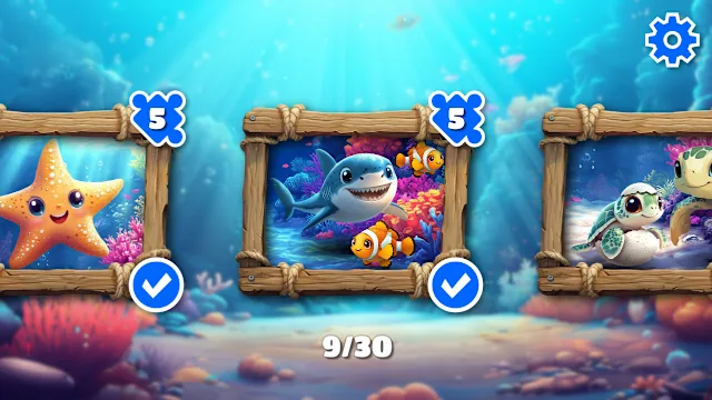 Puzzle Adventures - Sea Animals screenshot 2