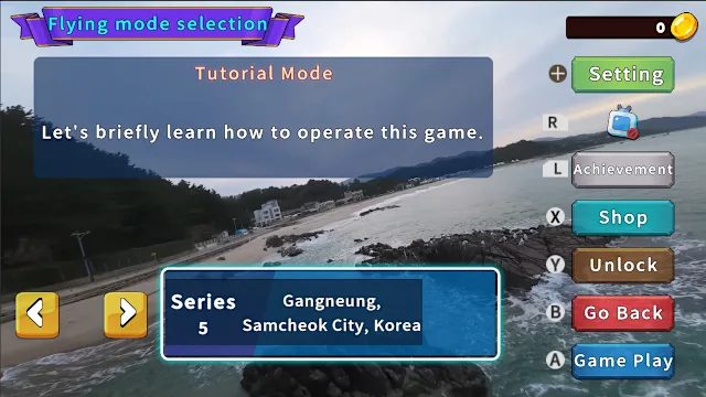 Korean Drone Flying Tour Gangneung City screenshot 1