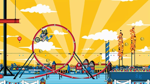 Evel Knievel screenshot 1