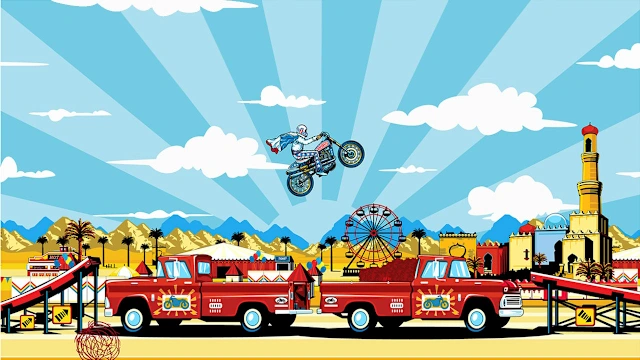 Evel Knievel screenshot 0