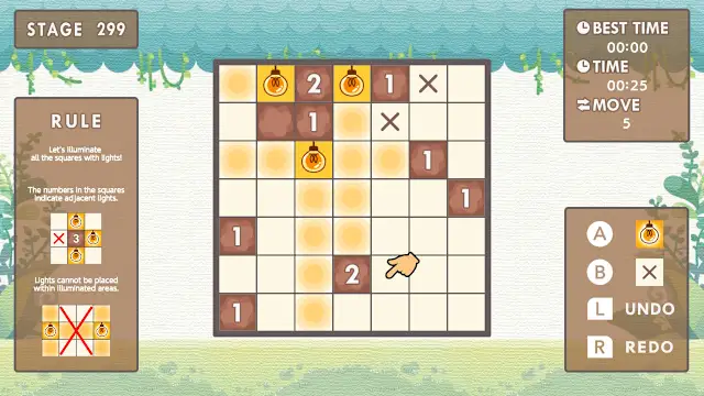 Puzzle Lights and Mushrooms 1000 screenshot 3
