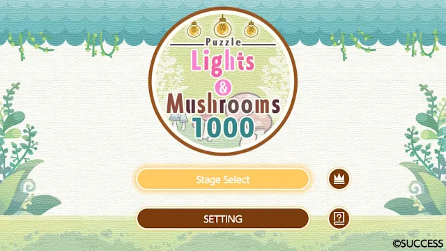 Puzzle Lights and Mushrooms 1000 screenshot 0