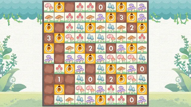 Puzzle Lights and Mushrooms 1000 screenshot 5