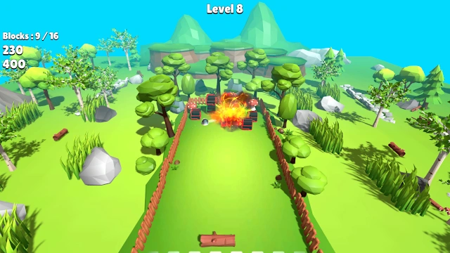 Toon Breakout 3D screenshot 3