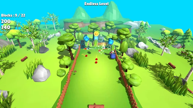 Toon Breakout 3D screenshot 2