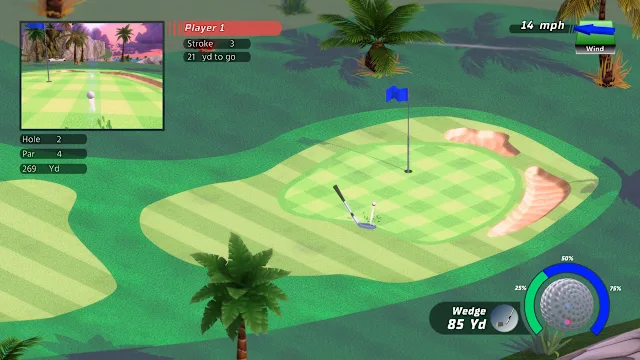 Golf Up Tropical screenshot 2