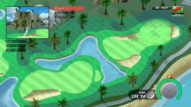 Golf Up Tropical screenshot 3