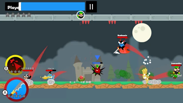 Jumping Ninja Battle screenshot 3